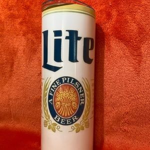 Sublimation tumbler- Miller Lite